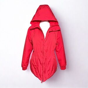All in Motion Womens Red Hooded Snow Sport Jacket Medium New With Tags